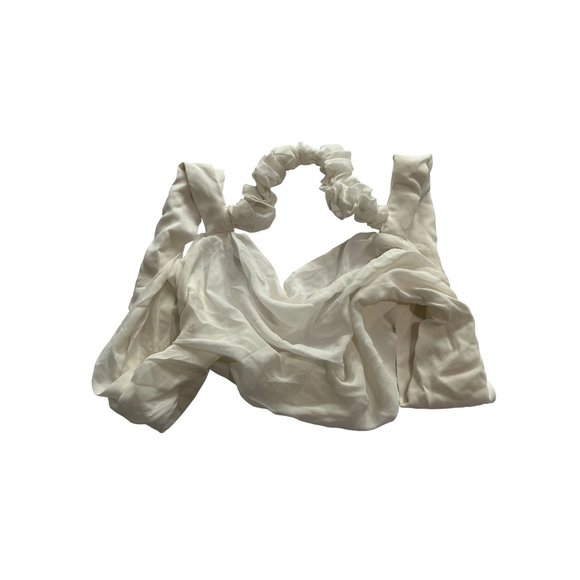 VETTESE Silk Bustier Bra in Original Off White - Picture 1 of 6